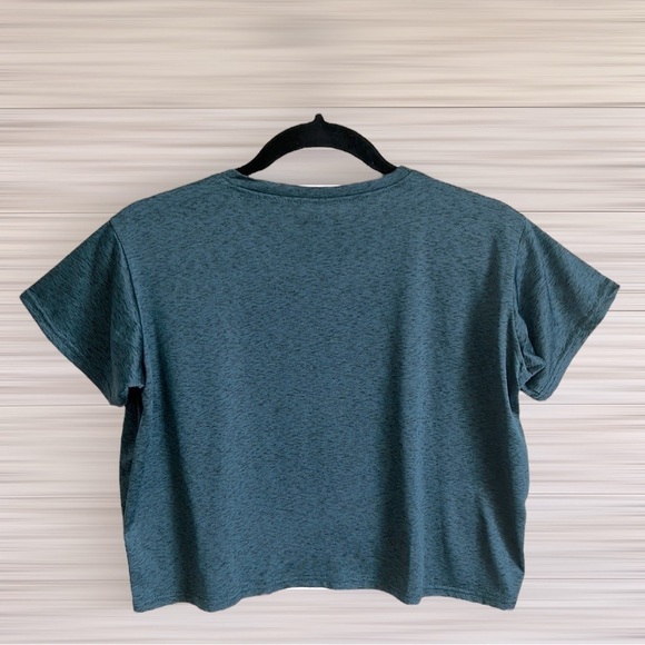 Let Me Tell you about my Jesus Dri Fit Crop Top| SIZE M - Picture 2 of 4